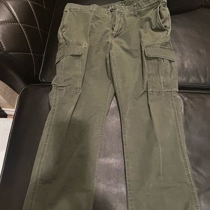 Army green pants